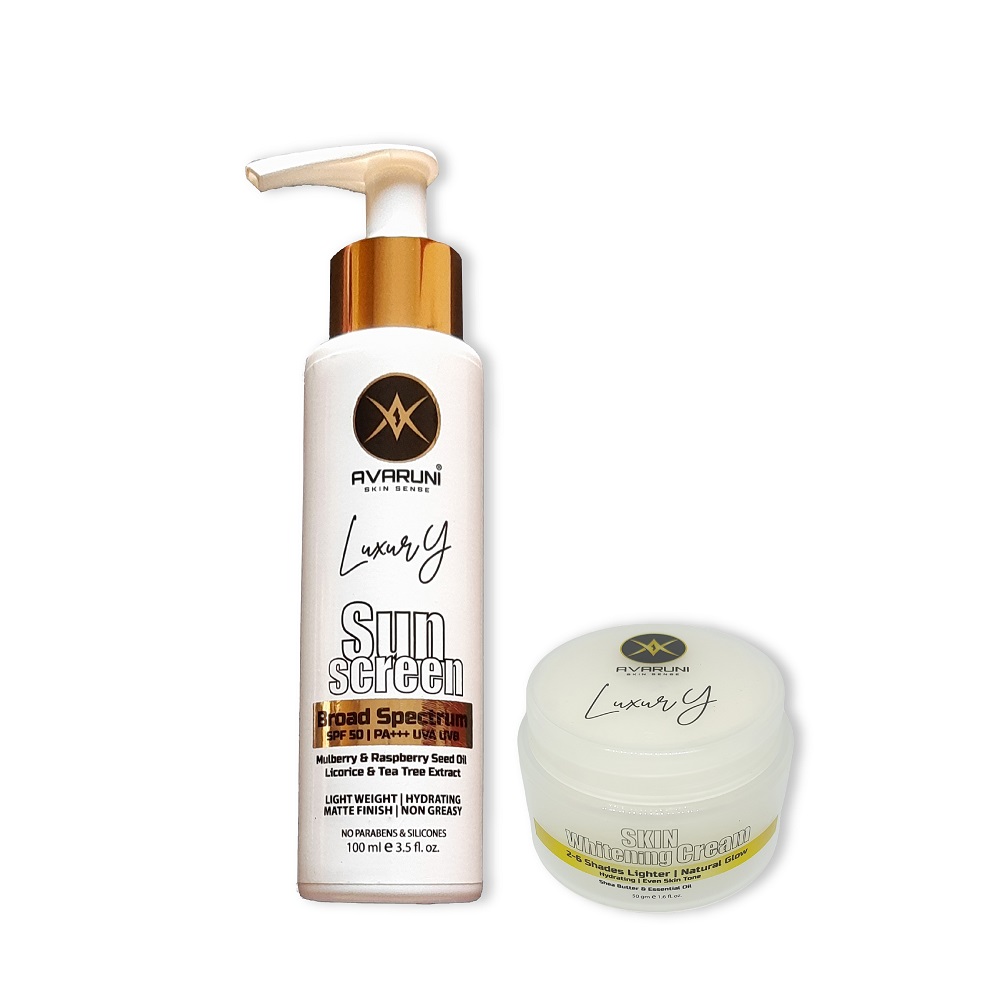 Avaruni Skin Whitening Cream + Sunscreen SPF50 PA+++