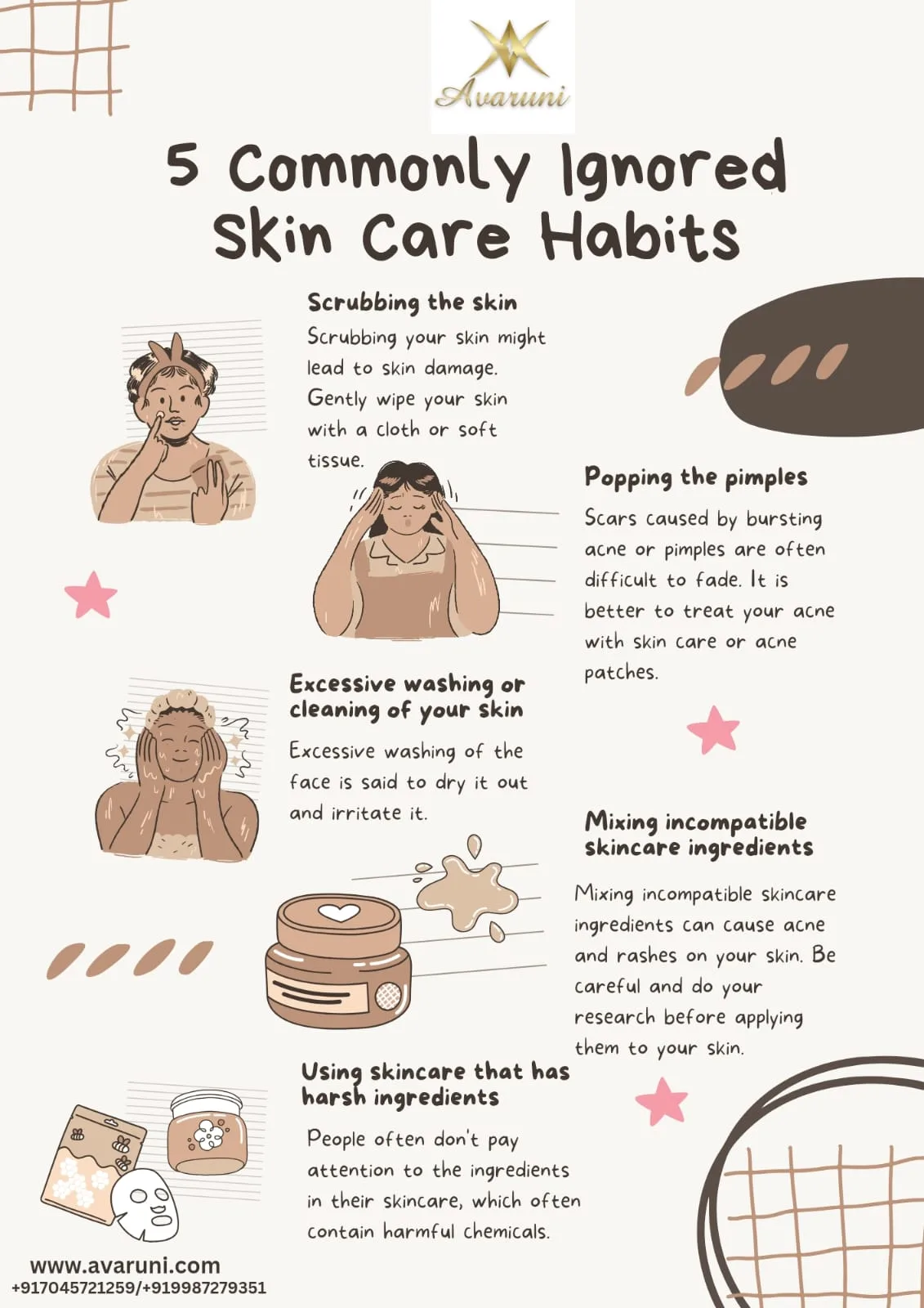 Incompatible Skin 5 Commonly Ignore Skin Care Habits - Avaruni Luxury Skin Sense